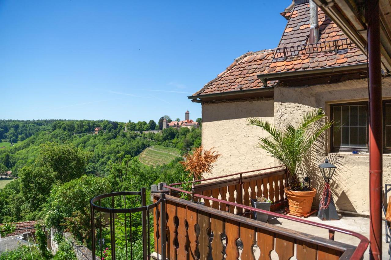 Hotel Am Siebersturm Rothenburg ob der Tauber Exterior foto
