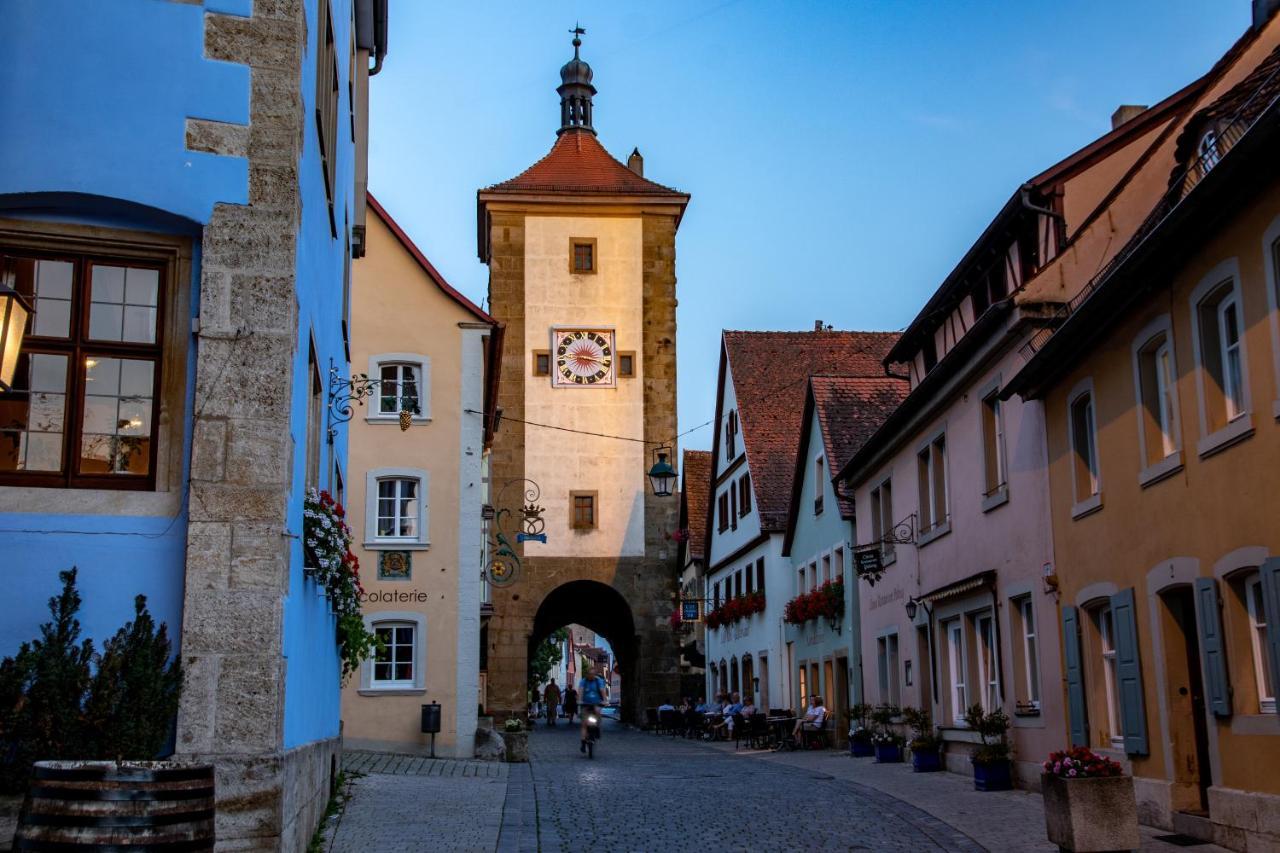 Hotel Am Siebersturm Rothenburg ob der Tauber Exterior foto