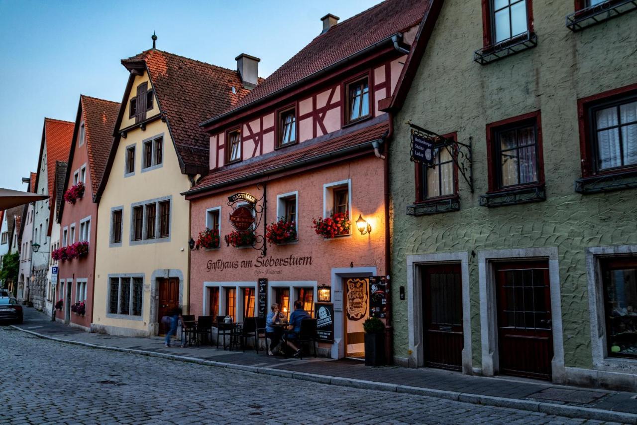 Hotel Am Siebersturm Rothenburg ob der Tauber Exterior foto