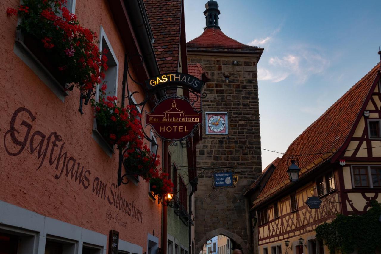 Hotel Am Siebersturm Rothenburg ob der Tauber Exterior foto