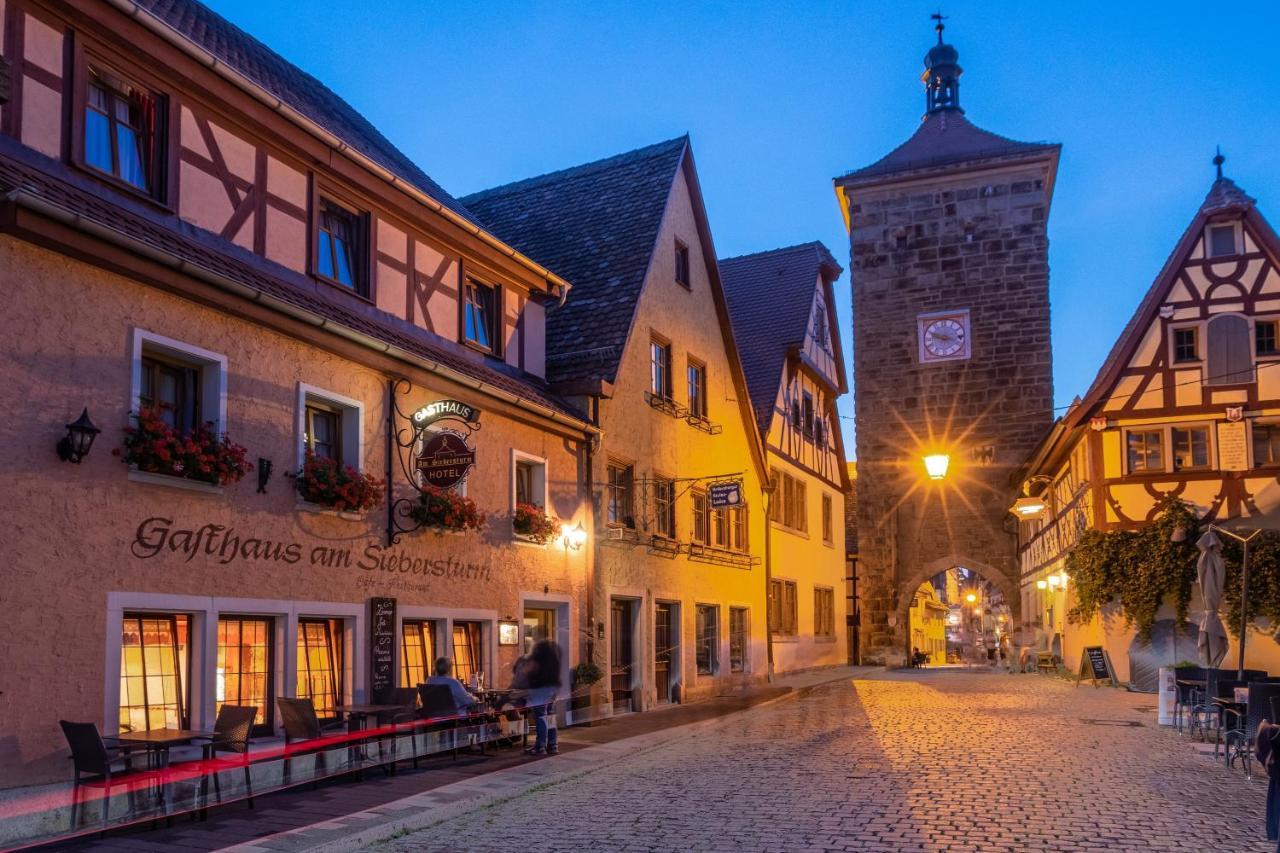 Hotel Am Siebersturm Rothenburg ob der Tauber Exterior foto
