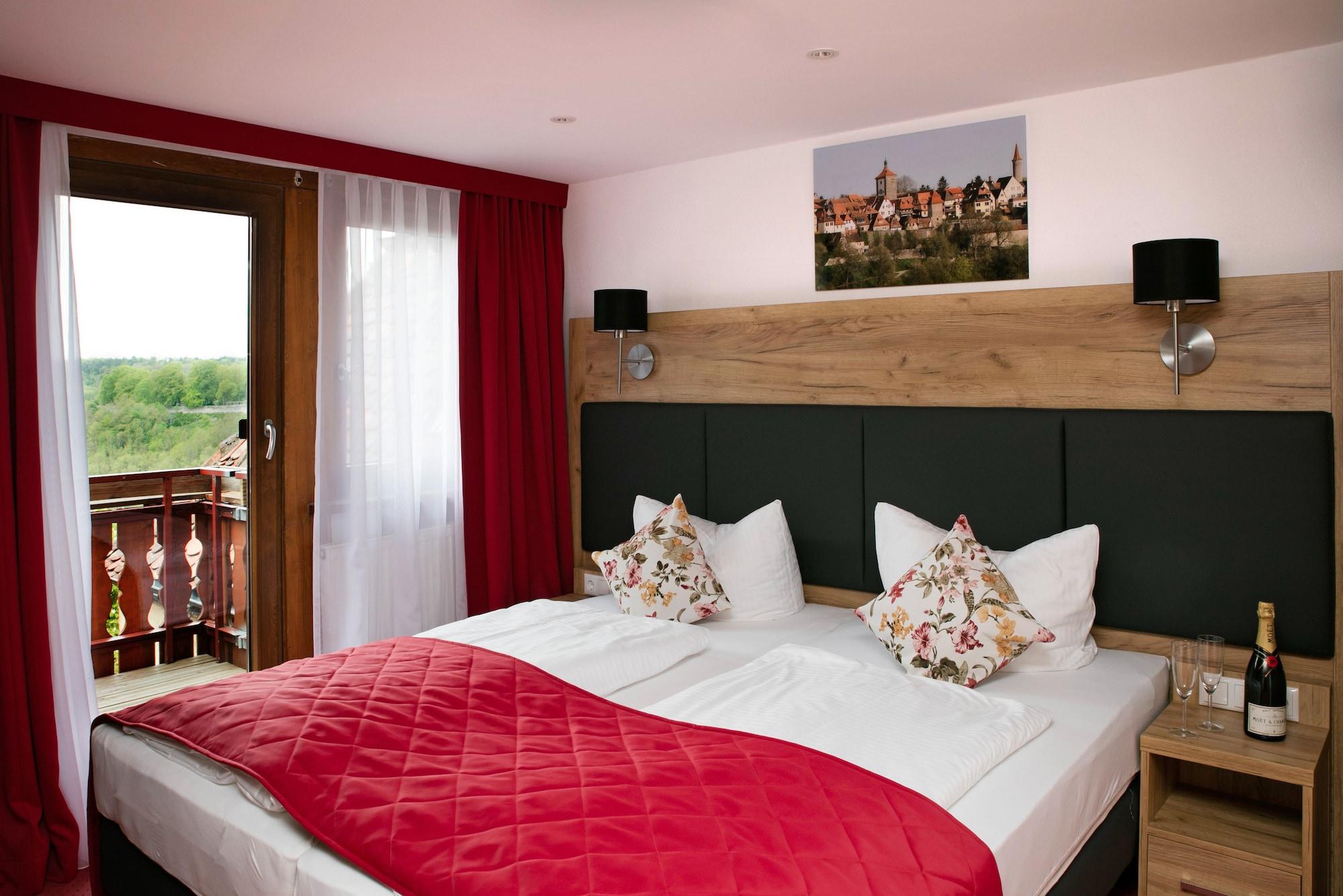 Hotel Am Siebersturm Rothenburg ob der Tauber Exterior foto