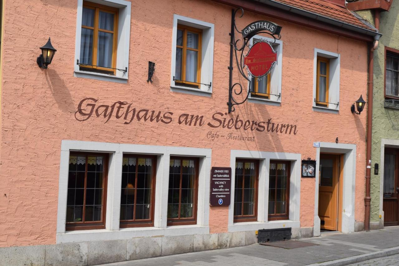 Hotel Am Siebersturm Rothenburg ob der Tauber Exterior foto